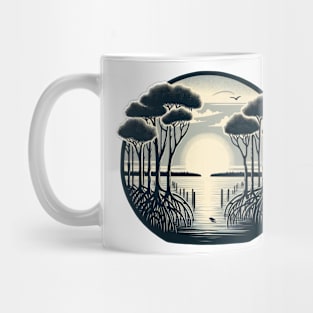 Mangrove sunset Mug